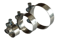 Силовые хомуты одноболтовые